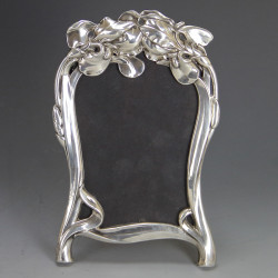 Art Nouveau Silver Photo Frame by Georg Adam Scheid (c.1900)