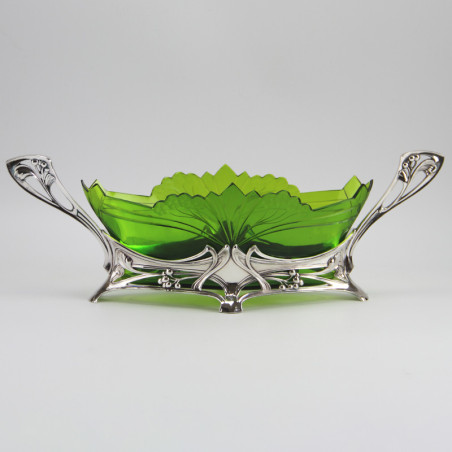 WMF Art Nouveau Silver Plated Flower Dish (c.1906)