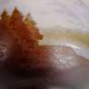 Emile Galle (French 1846-1904) Art Nouveau Cameo Landscape Vase