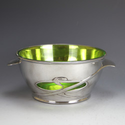 Archibald Knox for Liberty & Co Large pewter Bowl 0318 (c.1903)