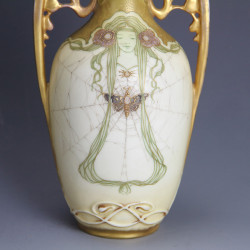 Paul Daschel for Amphora Art Nouveau Shoulder Vase