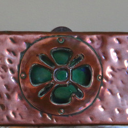 Arts and Crafts Copper Wall Mirror