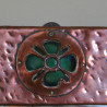 Arts and Crafts Copper Wall Mirror