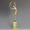 Josef Lorenzl Art Deco Bronze Scarf Dancer (c.1925)