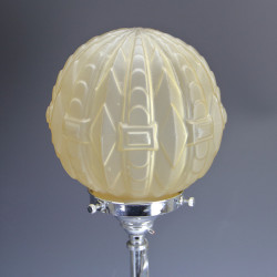Art Deco Chromed Table Lamp