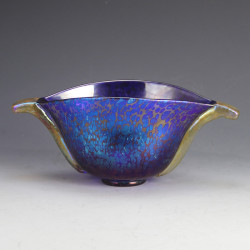 Johann Loetz Art Nouveau Papillion Glass Bowl (c.1900)