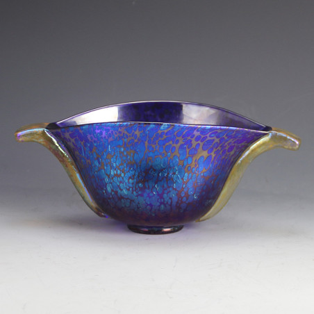 Johann Loetz Art Nouveau Papillion Glass Bowl (c.1900)