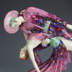 Royal Dux, Art Deco Flamenco Dancers