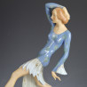 Royal Dux Art Deco Bohemian Porcelain Figure of a Female Dancer