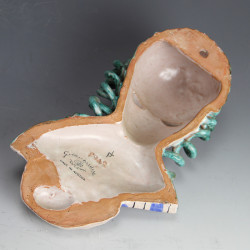 Goldscheider Art Deco Terracotta Wall Mask