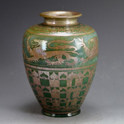 Pilkington Royal Lancastrian Vase by Willima Mycock (c.1910)