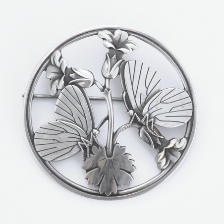 Georg Jensen Silver Brooch by Arno Malinowski