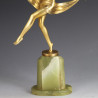 Josef Lorenzl Art Deco Bronze Scarf Dancer