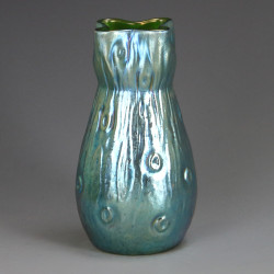 Johann Loetz Art Nouveau Rusticana Glass Vase (c.1900)
