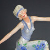 Katzhutte Art Deco Figurine