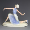 Katzhutte Art Deco Figurine