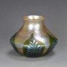 Tiffany Art Nouveau Iridescent Glass Vase. Signed (c.1910)