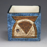 Troika (Cornwall) Cube Vase by Avril Bennet