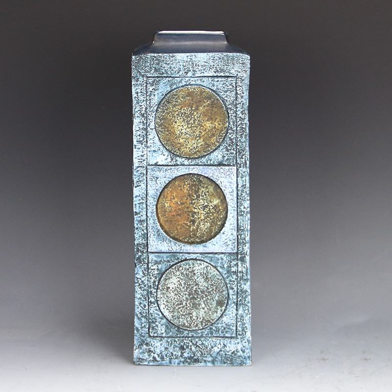 Troika (Cornwall) Large Column Vase By Simone Kilburn