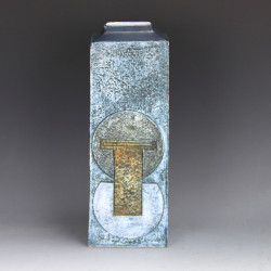 Troika (Cornwall) Large Column Vase By Simone Kilburn