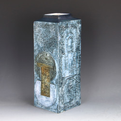 Troika (Cornwall) Large Column Vase By Simone Kilburn