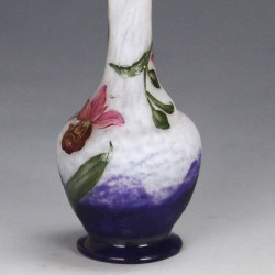 Daum Art Nouveau Cameo Glass Vase
