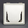 Art Deco Silver and Enamel Compact English