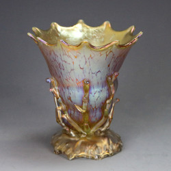 Johann Loetz Art Nouveau Conch Shell Vase