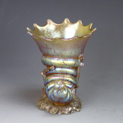 Johann Loetz Art Nouveau Conch Shell Vase