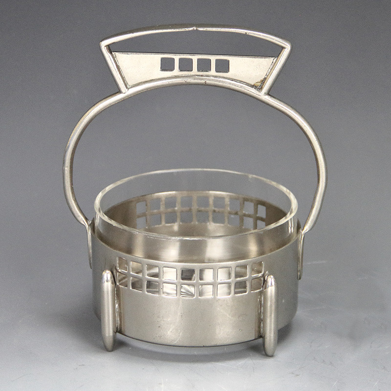 Hans Ofner for Argentor Silver Plated Basket (c.1905)