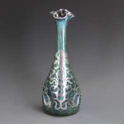 Johann Loetz Signed Art Nouveau Phaenomen Glass Vase