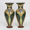 Royal Doulton Vases by Francis Pope and Emily Partington (c.1900)