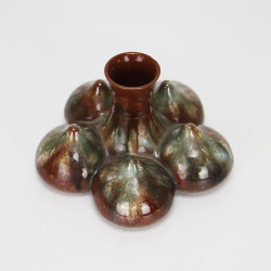 Christopher Dresser (1834-1904) for Linthorpe Pottery, Onion Vase