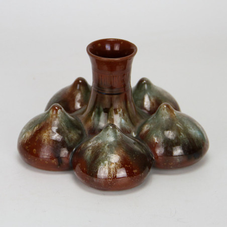 Christopher Dresser (1834-1904) for Linthorpe Pottery, Onion Vase (c.1880)