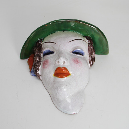 Art Deco Female Face Mask (c.1930) Art Deco Female Face Mask (c.1930)