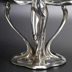 WMF Art Nouveau Silver Plated Visiting Card Tray