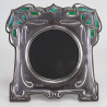 Pair of William Hutton Art Nouveau Silver and Enamel Photo Frames