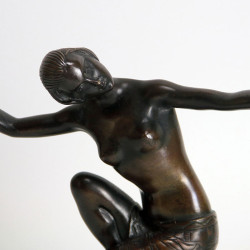 Joan Salvado Voltas. Art Deco Bronze Figure
