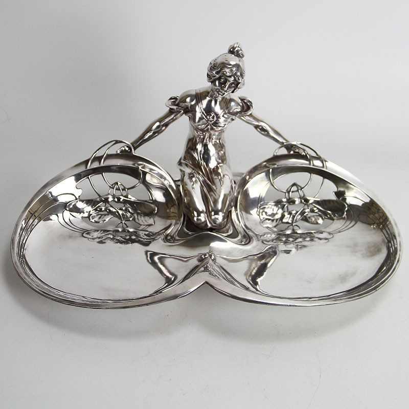 WMF Art Nouveau Silver Plated Fruit Dish (c.1900)