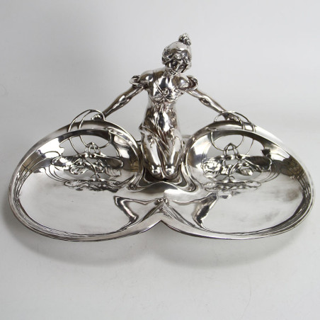 WMF Art Nouveau Silver Plated Fruit Dish (c.1900)