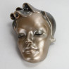 Art Deco Wall Mask by G Leonardi (c.1930)