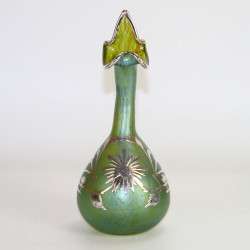 Loetz Art Nouveau Rosewater Sprinkler Vase