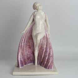 French Art Deco Ceramic Figure (c.1930)