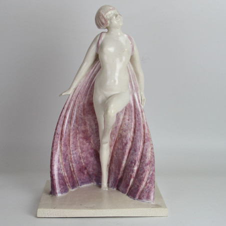 French Art Deco Ceramic Figure (c.1930)
