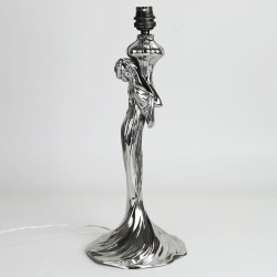 WMF Art Nouveau Silver Plated Table Lamp (c.1906)