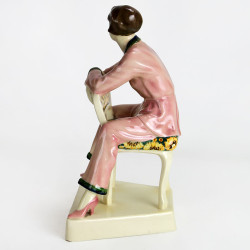 Goldscheider (Vienna) Art Deco Figure by Josef Lorenzl