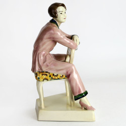 Goldscheider (Vienna) Art Deco Figure by Josef Lorenzl