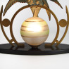 French Art Deco Spelter Table Lamp