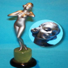 Josef Lorenzl Nude Female Bronze Figure