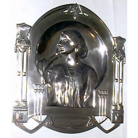 WMF Pewter Wall Plaque. Model No. 560